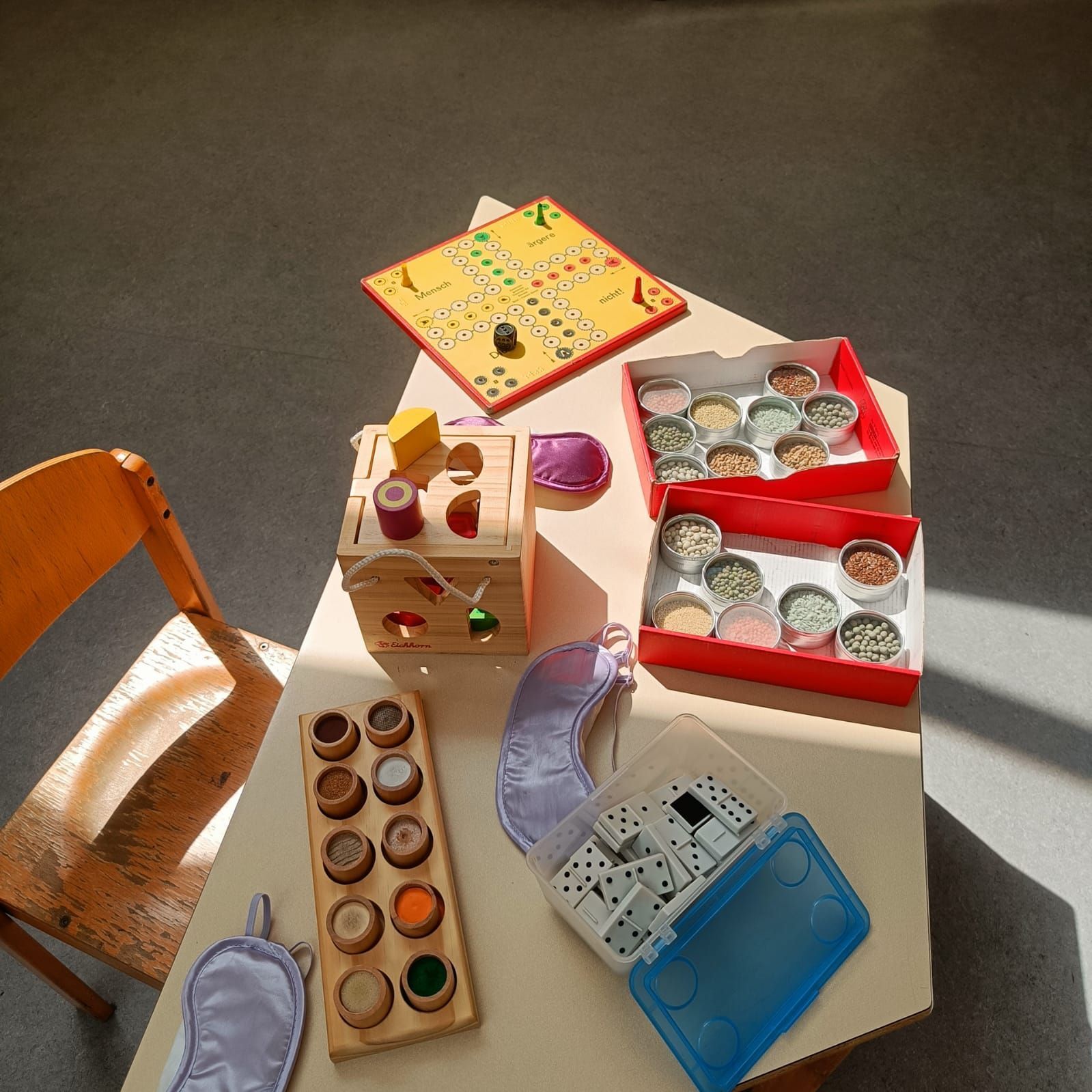 Spiele zum Hören und Fühlen